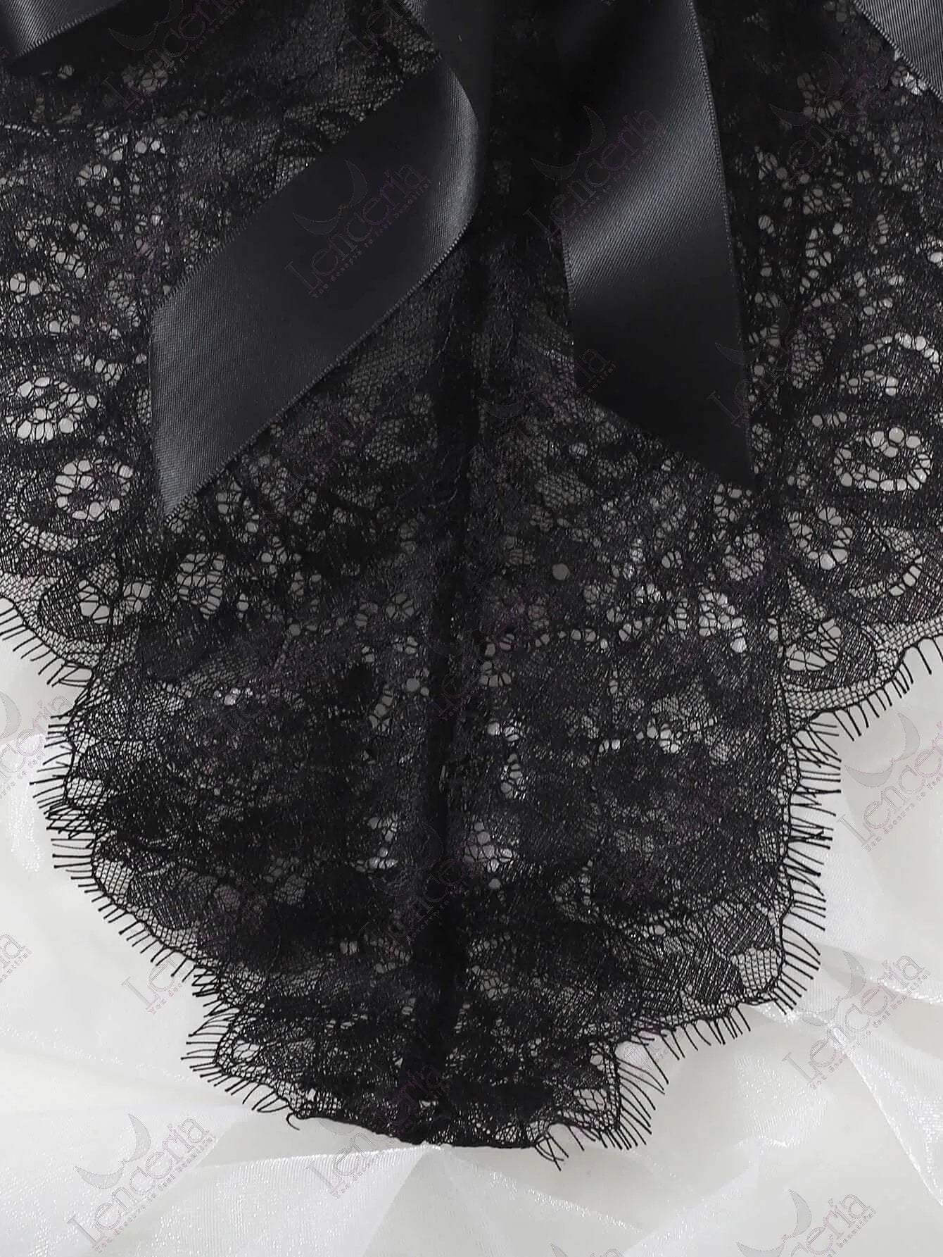 Allure argenti eyelash black bodysuit - extremely sexy (a43) Lenceria.pk