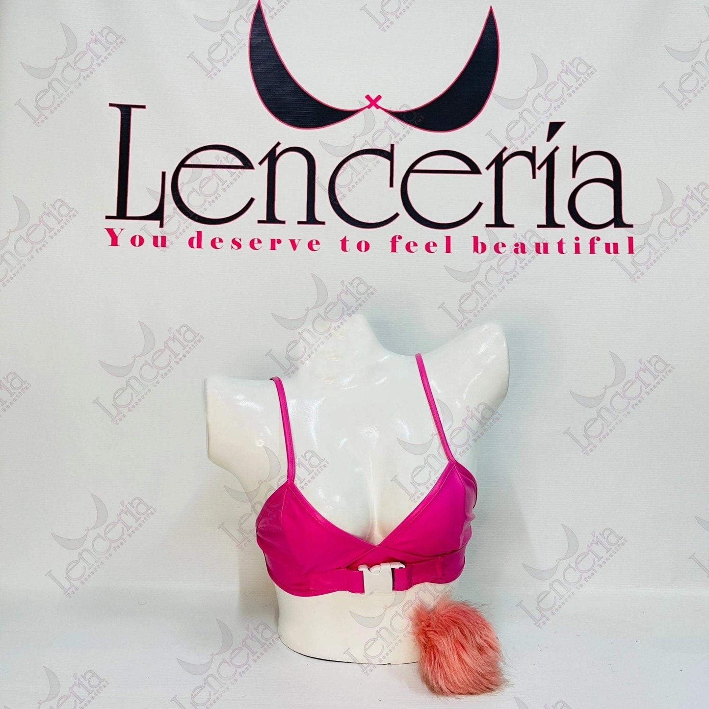 Boucle hot pink bra - extremely sexy (c23) - Lenceria-lingerie.pk