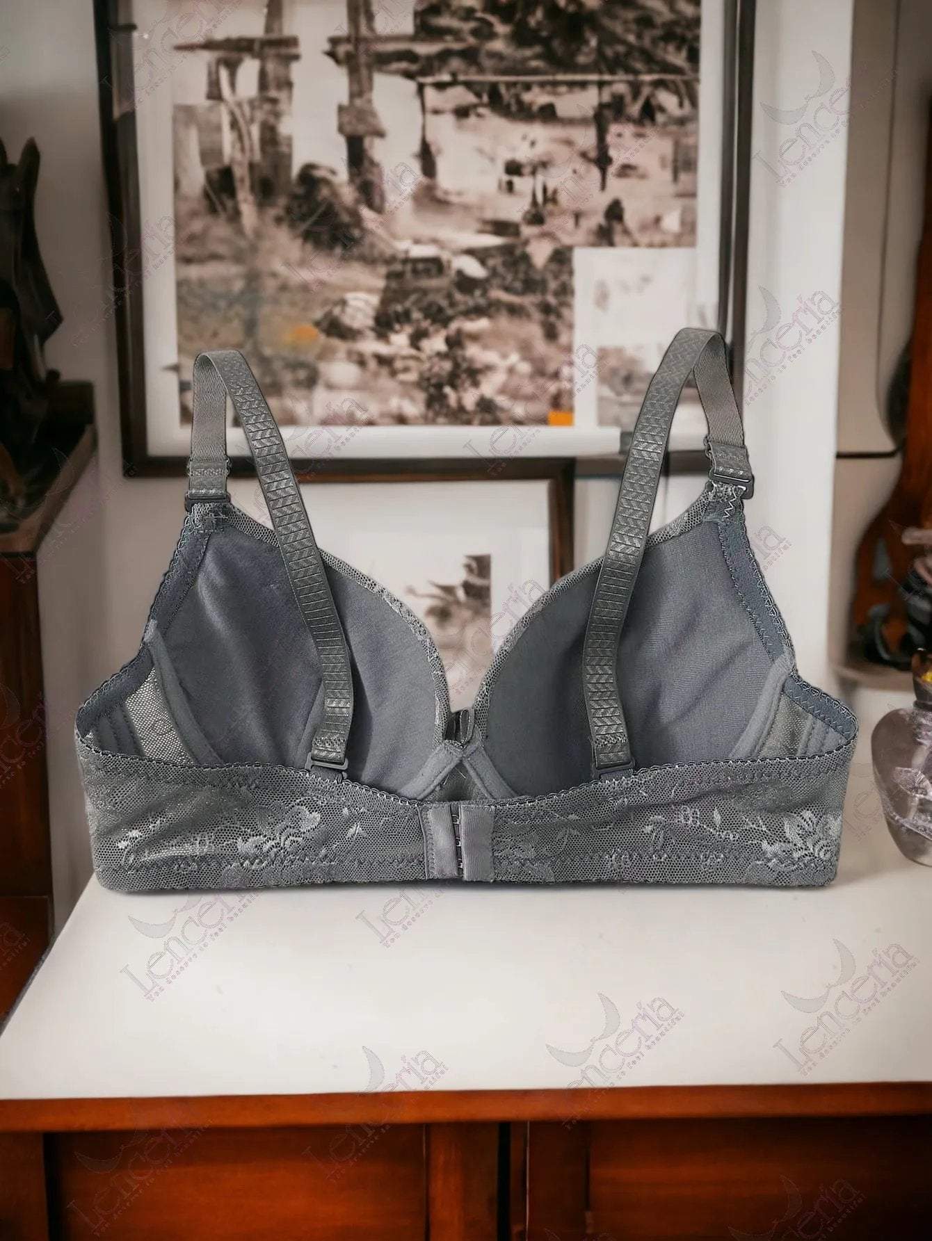 Cheriee Grey Argenti padded bra - extremely beautiful (c52)
