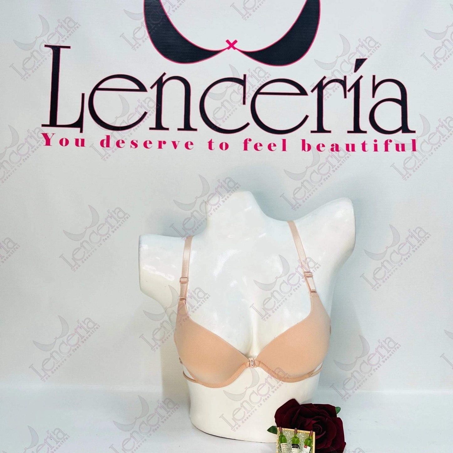 Maeishas Baby Lila butterfly pushup bra ( c63 ) - Lenceria-lingerie.pk