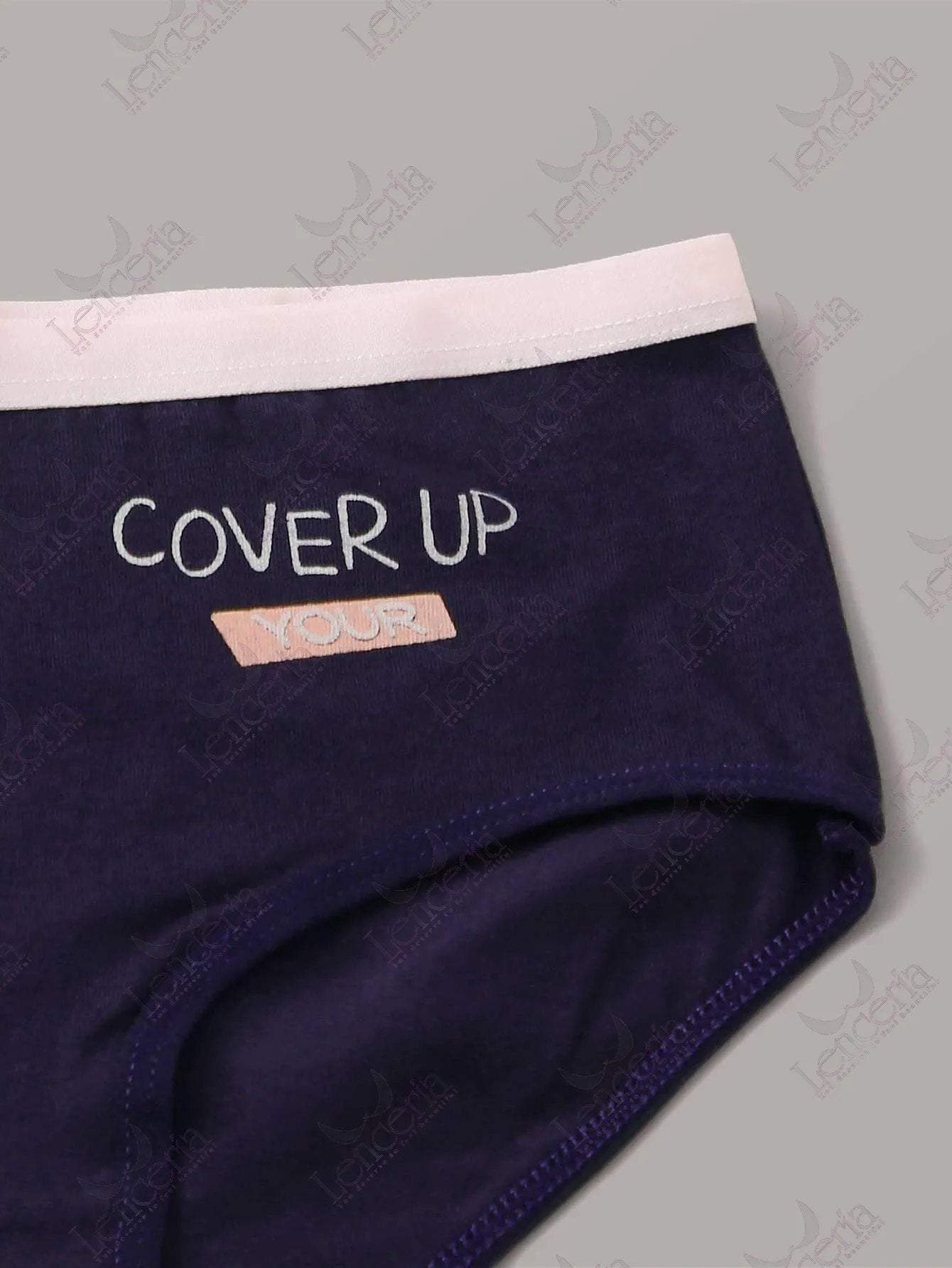 Unum everyday essentials cotton panties (5pack) - very cute (u31) lenceria-lingerie.pk